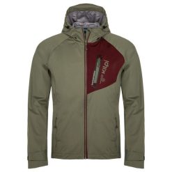 Męska kurtka softshell Kilpi BELTRA-M. Zielone kurtki męskie Kilpi, m, bez wzorów, z softshellu, trekkingowe. Za 422.05 zł.