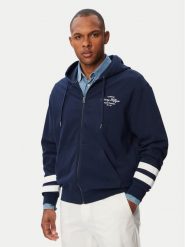 Tommy Hilfiger Bluza Nautical MW0MW43184 Granatowy Regular Fit. Niebieskie bluzy męskie Tommy Hilfiger, l, bez wzorów, z bawełny, bez kaptura. Za 649.99 zł.