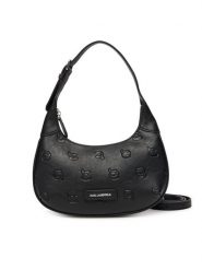 KARL LAGERFELD Torebka A3W30292 Czarny. Czarne torebki do ręki damskie KARL LAGERFELD, bez wzorów, ze skóry, bez dodatków. Za 509.99 zł.