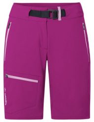 Spodenki turystyczne damskie Vaude Badile Shorts II. Czerwone szorty damskie Vaude, na lato, s, bez wzorów, z elastanu. Za 389.39 zł.