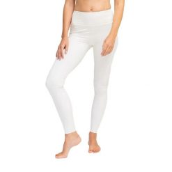 Damskie legginsy Lotuscrafts Becca. Białe legginsy sportowe damskie LOTUSCRAFTS, l, bez wzorów, z elastanu, z podwyższonym stanem, na fitness i siłownię. Za 332.10 zł.