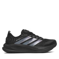 Buty do biegania adidas. Czarne buty sportowe męskie Adidas, bez zapięcia, do biegania. Za 399.99 zł.