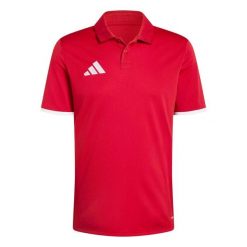 Koszulka męska adidas Entrada Polo. Białe koszulki polo męskie Adidas, m, bez wzorów, bez kołnierzyka, bez ramiączek, do piłki nożnej, climacool (adidas). Za 78.99 zł.