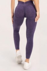 Legginsy fitness damskie Gym Glamour seamless deep push up. Zielone legginsy sportowe damskie GYM GLAMOUR, l, bez wzorów, z materiału, na fitness i siłownię. Za 169.99 zł.