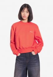 Bluza sportowa damska Prosto Bomb bez kaptura. Czerwone bluzy damskie Prosto., l, z aplikacjami, z bawełny, bez kaptura. Za 161.99 zł.