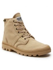 Palladium Trapery Pallabrousse 00069-297-M Beżowy. Brązowe śniegowce i trapery męskie Palladium, z materiału, bez zapięcia. Za 429.99 zł.