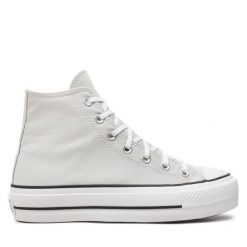 Trampki Converse. Szare trampki i tenisówki damskie Converse, bez wzorów, retro, bez zapięcia. Za 259.99 zł.