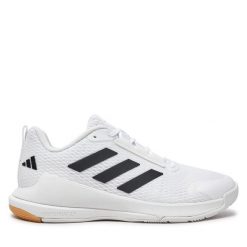 Buty do piłki nożnej adidas. Białe buty sportowe męskie Adidas, bez zapięcia, do piłki nożnej. Za 309.99 zł.