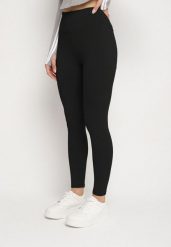 Czarne Legginsy z Modelującymi Przeszyciami Selettia. Czarne legginsy damskie Born2be, m, bez wzorów, z jeansu, na fitness i siłownię. Za 59.99 zł.