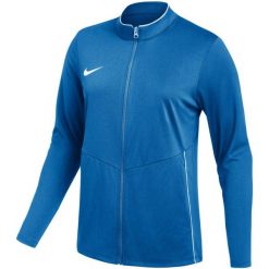 Bluza damska Nike Dri-Fit Park 26. Niebieskie bluzy damskie Nike, bez wzorów, z materiału, bez kaptura. Za 121.99 zł.