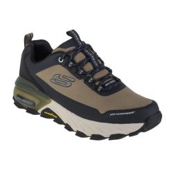 Buty sportowe Sneakersy męskie Skechers Max Protect-Fast Track. Zielone buty sportowe męskie Skechers, z gumy, bez zapięcia, trekkingowe. W wyprzedaży za 470.15 zł.