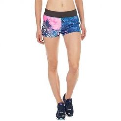 Spodnie treningowe damskie Reebok S93723. Niebieskie spodnie sportowe damskie Reebok, l, bez wzorów, z materiału, na fitness i siłownię. Za 184.00 zł.