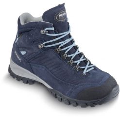 Buty turystyczne damskie Meindl Salo Lady Mid z membraną Gore -Tex. Niebieskie trekkingi damskie Meindl, outdoorowe, gore-tex. Za 1,199.90 zł.