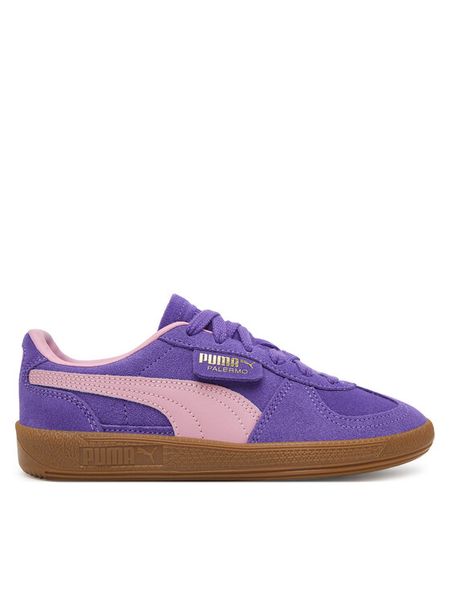 Puma Sneakersy Palermo Jr 397271 36 Fioletowy. Fioletowe buty sportowe dziewczęce Puma, bez wzorów, ze skóry, bez zapięcia. Za 199.99 zł.