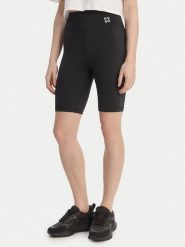 HUGO Kolarki Nocheetah 50559119 Czarny Regular Fit. Czarne szorty sportowe damskie Hugo, l, bez wzorów, z syntetyku, sportowe. Za 339.99 zł.