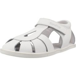 Sandały BLANDITOS INDIABD Biały. Białe sandały damskie BLANDITOS BY CRIO'S, bez wzorów, ze skóry, bez obcasa, bez zapięcia. Za 185.99 zł.