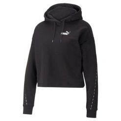 Bluza Sportowa Damska Puma Power Tape Tr. Czarne bluzy sportowe damskie Puma, l, bez wzorów, bez kaptura. Za 346.00 zł.