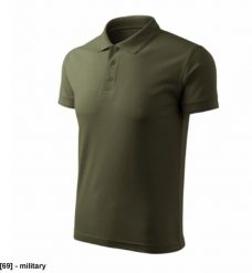 MALFINI - ADLER - - Koszulka polo męska, g/m, % bawełna, % poliester, % bawełna, % wiskoza dark green XL. Zielone koszulki polo męskie Malfini, m, bez wzorów, z bawełny, bez ramiączek. Za 37.72 zł.