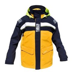 Sztormiak żeglarski męski Bergen Offshore C4S. Żółte kurtki męskie CRAZY4SAILING, m, bez wzorów, bez kaptura. Za 1,053.00 zł.