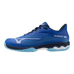 Buty do tenisa Mizuno Wave Exceed Light AC. Białe buty sportowe męskie Mizuno, bez zapięcia, tenisowe, mizuno wave. Za 569.99 zł.