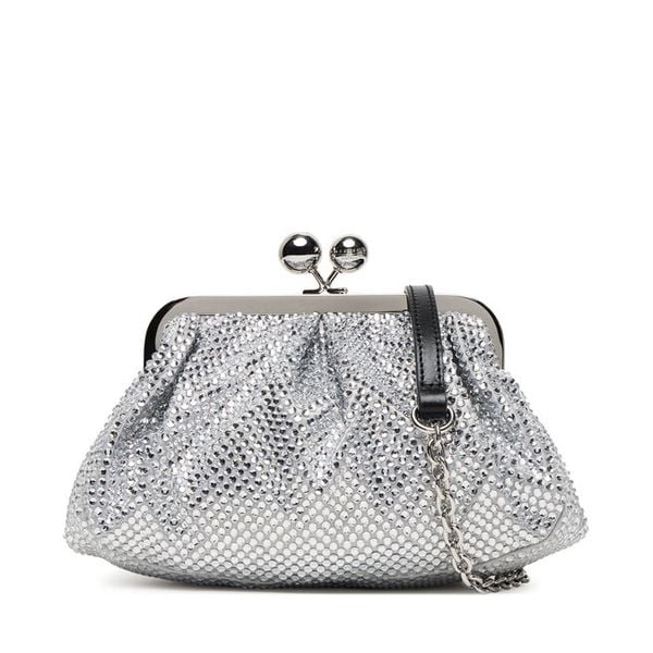 Torebka Weekend Max Mara. Białe torebki do ręki damskie Weekend Max Mara, bez wzorów, wizytowe, bez dodatków. Za 1,039.00 zł.