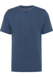 Męski T-Shirt Mustang Style Alex Dark Denim 1017988 5242. T-shirty męskie Mustang, m, bez wzorów, z denimu, bez kołnierzyka. Za 79.99 zł.