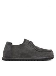 Birkenstock Półbuty Utti Lace Low 1032685 Szary ciemny. Szare półbuty na co dzień męskie Birkenstock, ze skóry, bez zapięcia. Za 719.99 zł.
