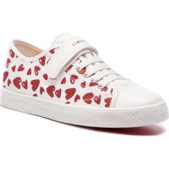 Trampki GEOX - J Ciak G. J J9204J 000AN C0050 D White/Red. Trampki i tenisówki dziewczęce marki Geox. W wyprzedaży za 189.00 zł.