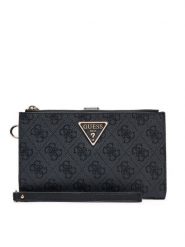 Guess Portfel Laurel II Slg SWSG74 59157 Szary. Szare portfele damskie Guess, z aplikacjami, ze skóry. Za 289.99 zł.