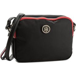 Torebka TOMMY HILFIGER - Poppy Crossover AW0AW05083 002. Listonoszki damskie Tommy Hilfiger. W wyprzedaży za 189.00 zł.