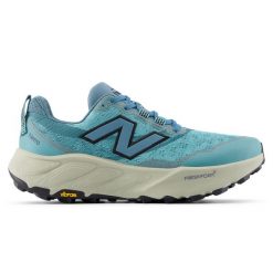 Buty męskie New Balance Fresh Foam X Hierro v9 MHIER314 – niebieskie. Niebieskie buty sportowe męskie New Balance, z materiału, bez zapięcia, do biegania. Za 699.99 zł.
