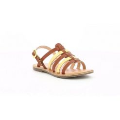 Sandały dziewczęce KICKERS DIXON. Brązowe sandały dziewczęce Kickers, bez zapięcia. Za 79.99 zł.