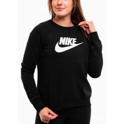 Nike bluza damska dresowa sportowa bawełniana wygodna Essentials roz. XS. Czarne bluzy sportowe damskie Nike, xs, bez wzorów, z bawełny, bez kaptura. Za 180.99 zł.
