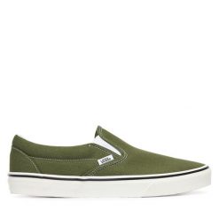Tenisówki Vans. Zielone trampki męskie Vans, bez wzorów, bez zapięcia. Za 339.99 zł.