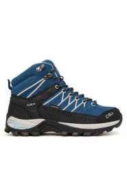 CMP Trekkingi Rigel Mid 3Q12946 Niebieski. Niebieskie trekkingi damskie CMP, trekkingowe. Za 529.99 zł.