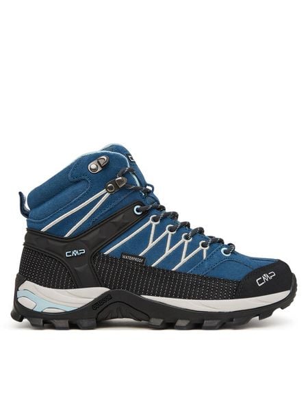 CMP Trekkingi Rigel Mid 3Q12946 Niebieski. Niebieskie trekkingi damskie CMP, trekkingowe. Za 529.99 zł.