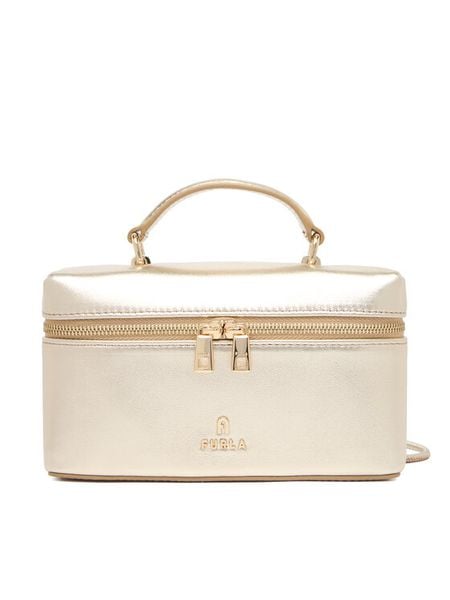 Furla Torebka WE00625 BX3973 CN CGD00 1007 Złoty. Żółte torebki do ręki damskie Furla, bez wzorów, ze skóry, bez dodatków. Za 1,039.00 zł.