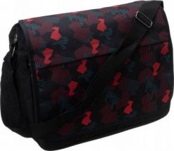 Loren Listonoszka młodzieżowa Loren [DH] SB-1-NEW bordowy print. Czerwona torby i plecaki dziecięce Loren. Za 70.11 zł.