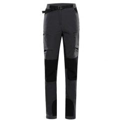 Spodnie damskie Alpine Pro Akana 2. Szare spodnie sportowe damskie Alpine Pro, bez wzorów, trekkingowe. Za 349.00 zł.