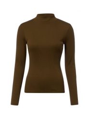 Marie Lund koszulka z długim rękawem Kobiety Bawełna (100%) zielony, XS. Zielone t-shirty damskie Marie Lund, xs, bez wzorów, z bawełny, eleganckie, bez kołnierzyka. Za 149.95 zł.