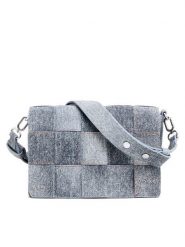 Desigual Torebka Yoko 25SAXP47 Szary. Szare torebki do ręki damskie Desigual, bez wzorów, ze skóry, bez dodatków. Za 199.99 zł.