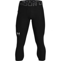 Legginsy Under Armour 3/4. Białe legginsy sportowe męskie Under Armour, bez wzorów, do biegania. Za 222.50 zł.