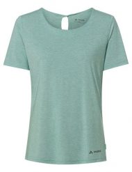 Funktionsshirt W Skomer T-Shirt II. Czerwone t-shirty damskie Vaude, bez wzorów, z materiału, klasyczne, bez kołnierzyka. Za 169.00 zł.