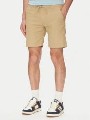 INDICODE Szorty materiałowe Inerwilo 70-815 Beżowy Slim Fit. Brązowe szorty męskie INDICODE, l, bez wzorów, z bawełny. Za 129.99 zł.