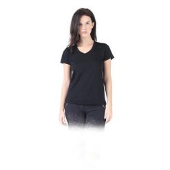 Koszulka turystyczna damska Woolona Calima 100% Merino. Czarne koszulki sportowe damskie WOOLONA, l, bez wzorów, bez kołnierzyka, bez ramiączek. W wyprzedaży za 261.00 zł.