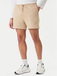 Tommy Jeans Szorty sportowe DM0DM21931 Beżowy Regular Fit. Brązowe krótkie spodenki sportowe męskie Tommy Jeans, m, bez wzorów, z bawełny. Za 126.99 zł.