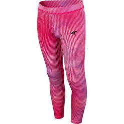Legginsy dziewczęce (122-164) JLEG206 - multikolor. Legginsy dla dziewczynek marki 4F JUNIOR. W wyprzedaży za 39.99 zł.