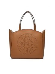 KARL LAGERFELD Torebka A3W30043 Brązowy. Brązowe torebki do ręki damskie KARL LAGERFELD, bez wzorów, ze skóry, bez dodatków. Za 1,039.00 zł.