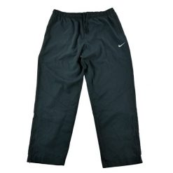 Second life - Męskie czarne spodnie dresowe - Stan bardzo dobry. Czarne buty sportowe męskie Nike, m, bez wzorów, z dresówki, na fitness i siłownię. Za 149.06 zł.