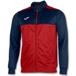 Bluza do piłki nożnej męska Joma Winner. Czerwone bluzy sportowe męskie Joma, m, bez wzorów, bez kaptura, do piłki nożnej. W wyprzedaży za 148.30 zł.